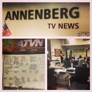 A looking into the morning meeting at ATVN.