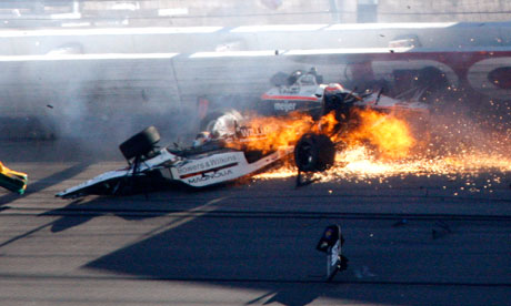 Dan Wheldon's Car (Associated Press)