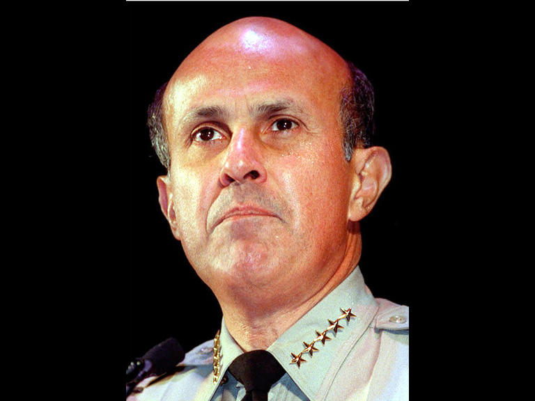 Sheriff Lee Baca commands the largest sheriff's department in the U.S.
