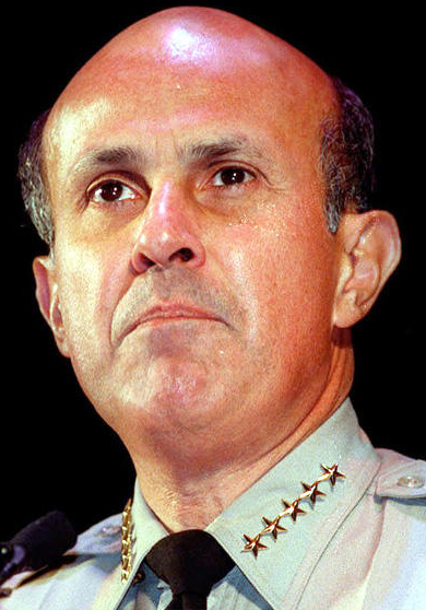 Sheriff Lee Baca is considering moving more than 1,800 inmates to a newer facility in Lynwood (Photo courtesy AP). 