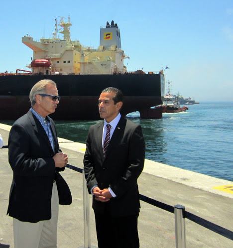 Mayor Antonio Villaraigosa visited Valparaiso Port in Santaigo, Chile during his tour. 