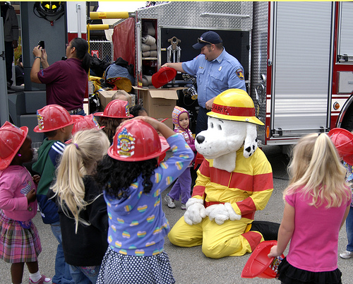 Spark the Fire Dog is the official mascot for Fire Prevention Week. (Creative Commons)