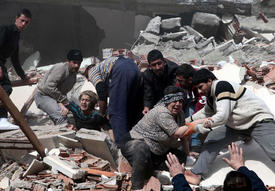 Earthquake Aftermath (Associated Press)