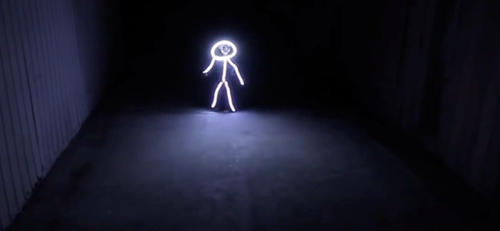 The now-viral video of the LED costume has received more than 4 million views as of Thursday afternoon.