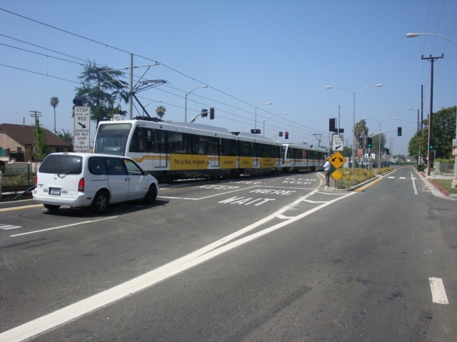 The first phase of the Expo Line opened in April (Courtesy of ATVN.)