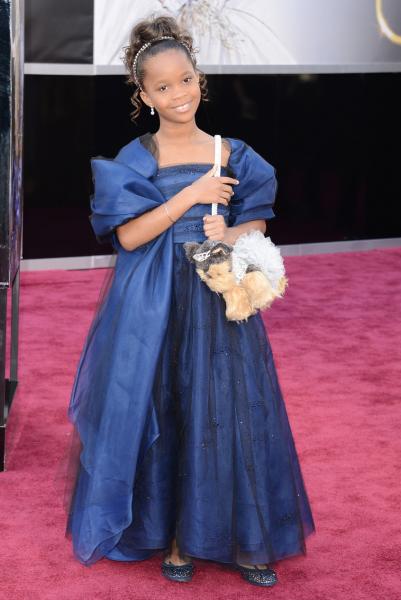 Quvenzhane Wallis at the 2013 Oscars (Oscar.com)