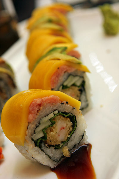 Spicy tuna rolls are "highly suspect," according to the FDA.