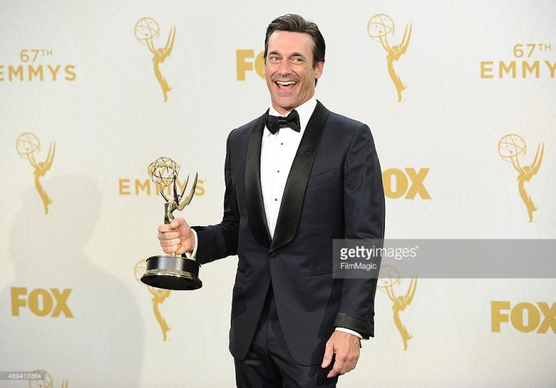 Jon Hamm won an Emmy for Outstanding Lead Actor in a Drama Series (Getty Images/ Film Magic)