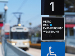 Expo Line riders will have a one-ride experience. (Mark Hogan/Flickr)