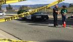 Officials on scene near the site of a deadly mass shooting in San Bernardino.