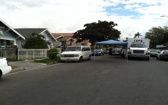 Police investigating home of girls in critical condition. (Photo courtesy of ATVN)