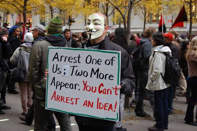 The legacy of infamous rebel against English King James I lives on through Anonymous. (John Lustri/Creative Commons)