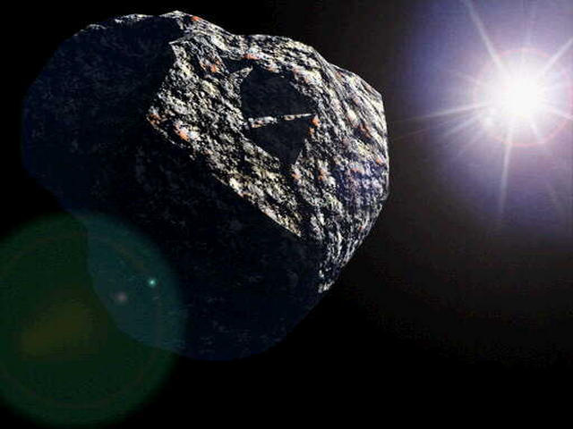 An asteroid will come within 17,200 miles of Earth. (AP)