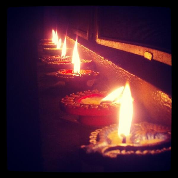Diwali lights. (Chhaya Nene/ATVN)