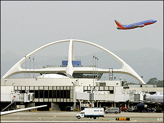 The government shutdown has had little effect on LAX. (AP)