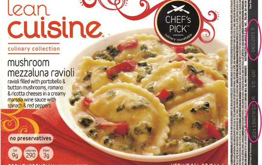 Mushroom Mezzaluna Ravioli (Lean Cuisine)