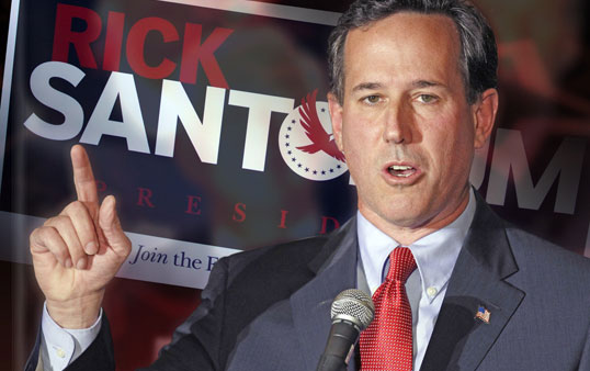 GOP Presidential Candidate Rick Santorum. (Photo courtesy AP)