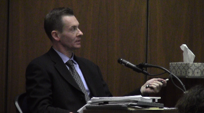 L.A. Detective Sean Hansen explains the work behind linking cell phone calls to crimes. 