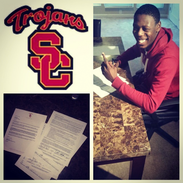 3-star recruit Jabari Craig signs his LOI.