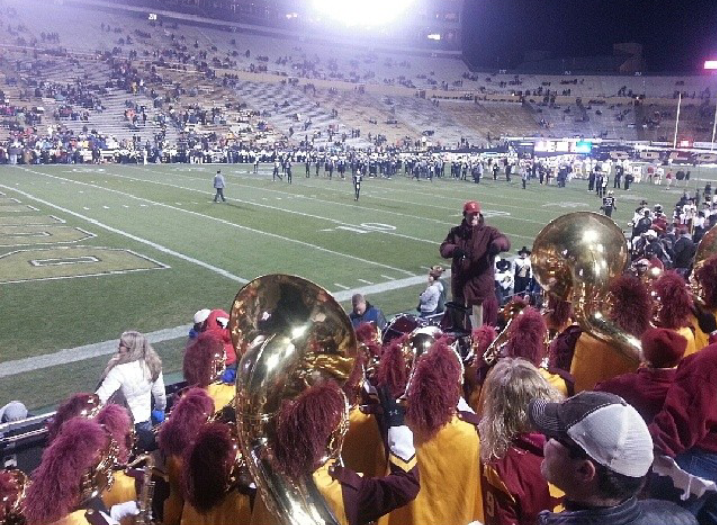 USC faced Colorado Saturday night in 29 degree weather, which ties for the second-coldest game in USC history.