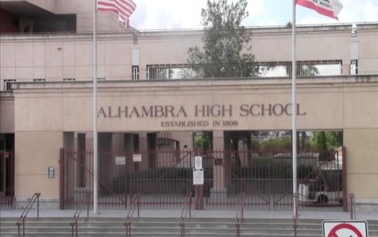 Alhambra High School held a anti-bullying rally (Source/ ATVN) Alhambra High School held a anti-bullying rally (Source/ ATVN)