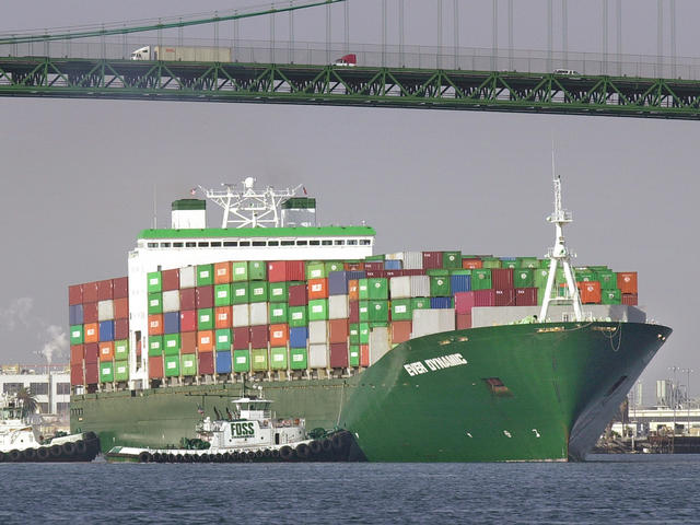 An increase in cargo traffic has the mayor hoping for a boost in the local economy (Photo courtesy AP).
