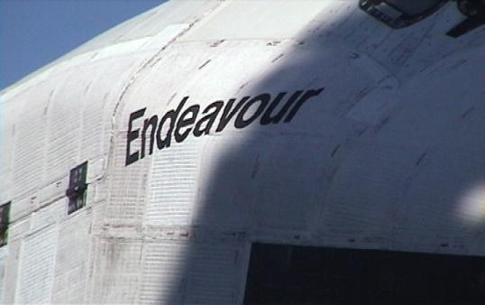 Endeavour Space Shuttle exterior (Photo courtesy ATVN) Endeavour Space Shuttle exterior (Photo courtesy ATVN)