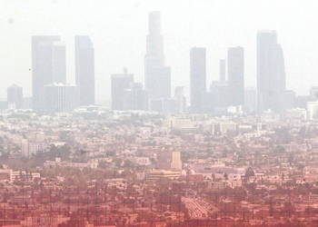 Pollution in Los Angeles is the highest in the nation.