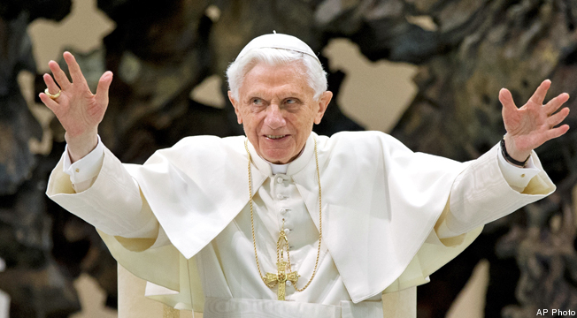 Pope Benedict XVI was the 265th pope. (AP)