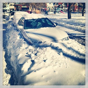 Record amount of snow dropped on Toronto (Blair Bitove)