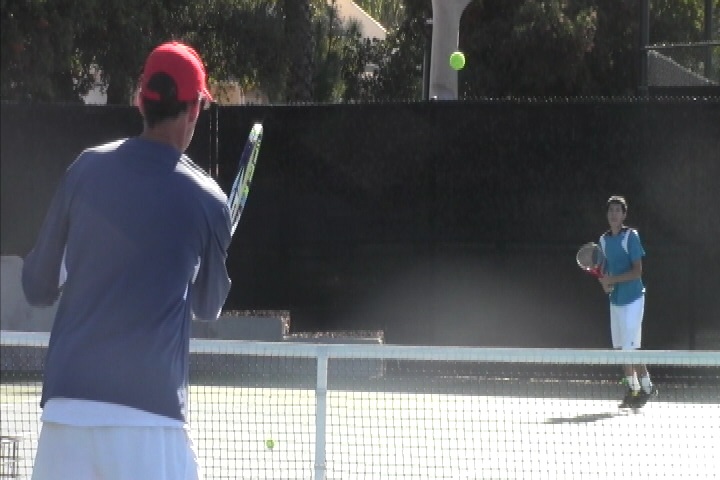 Tennis tests every part of your body. Tennis tests every part of your body.