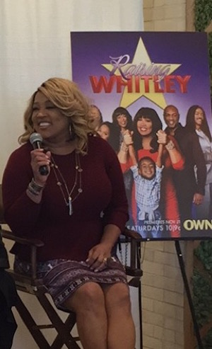 Kym Whitley at OWN Studios for "Raising Whitley" press event. (Cindy Robinson/The Current)